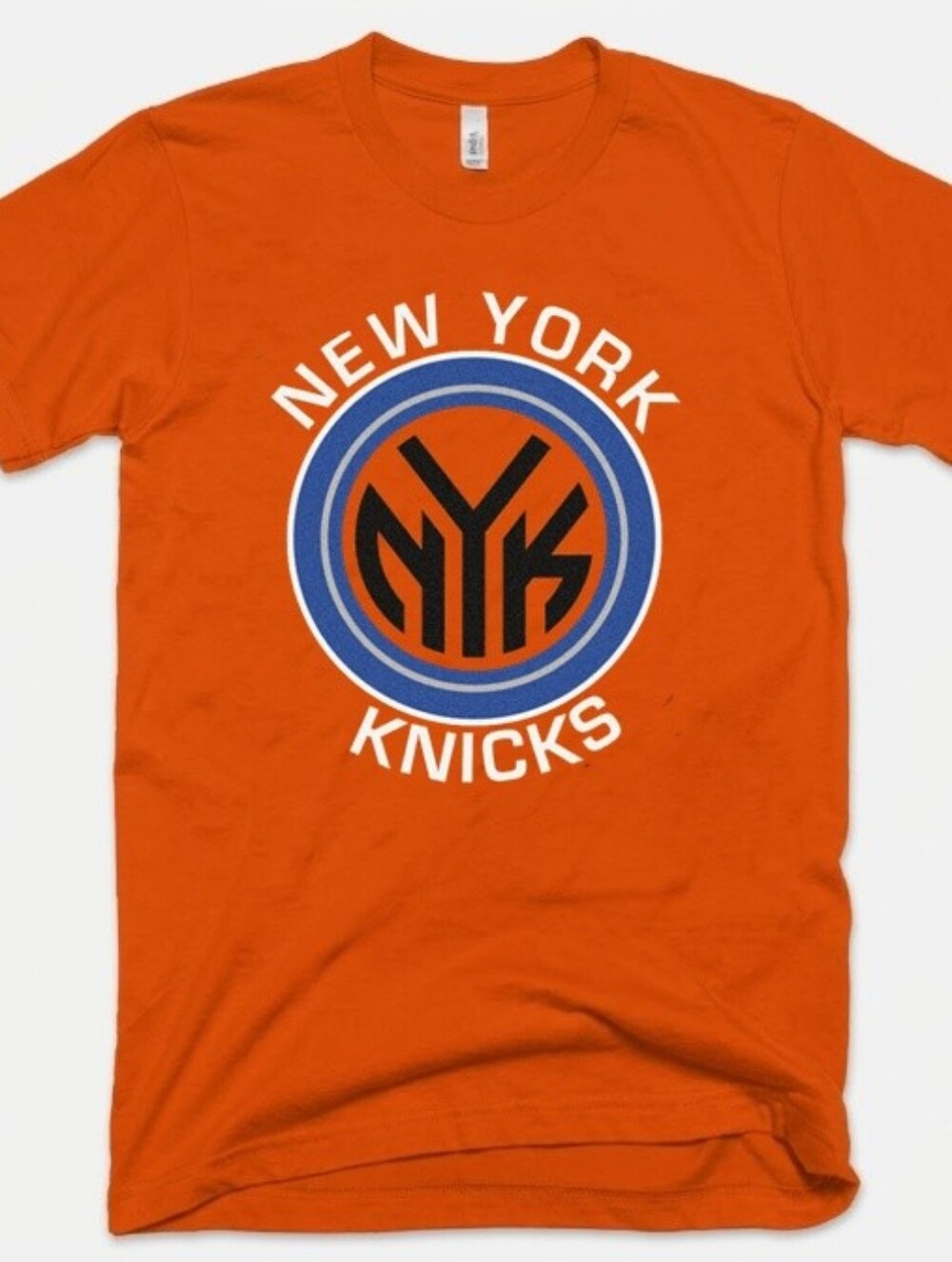 NY Knicks Men's T-shirt Orange XL